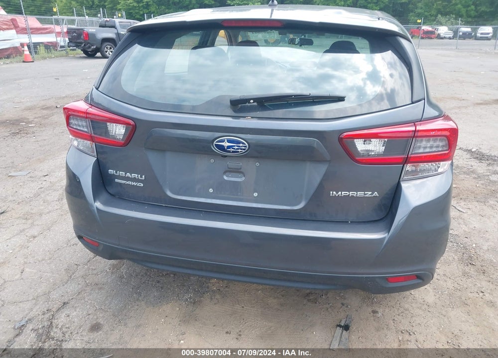 2021 SUBARU IMPREZA 5-DOOR VIN: 4S3GTAB68M3712306