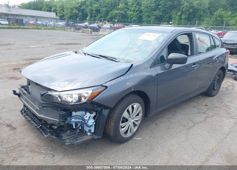 2021 SUBARU IMPREZA 5-DOOR VIN: 4S3GTAB68M3712306