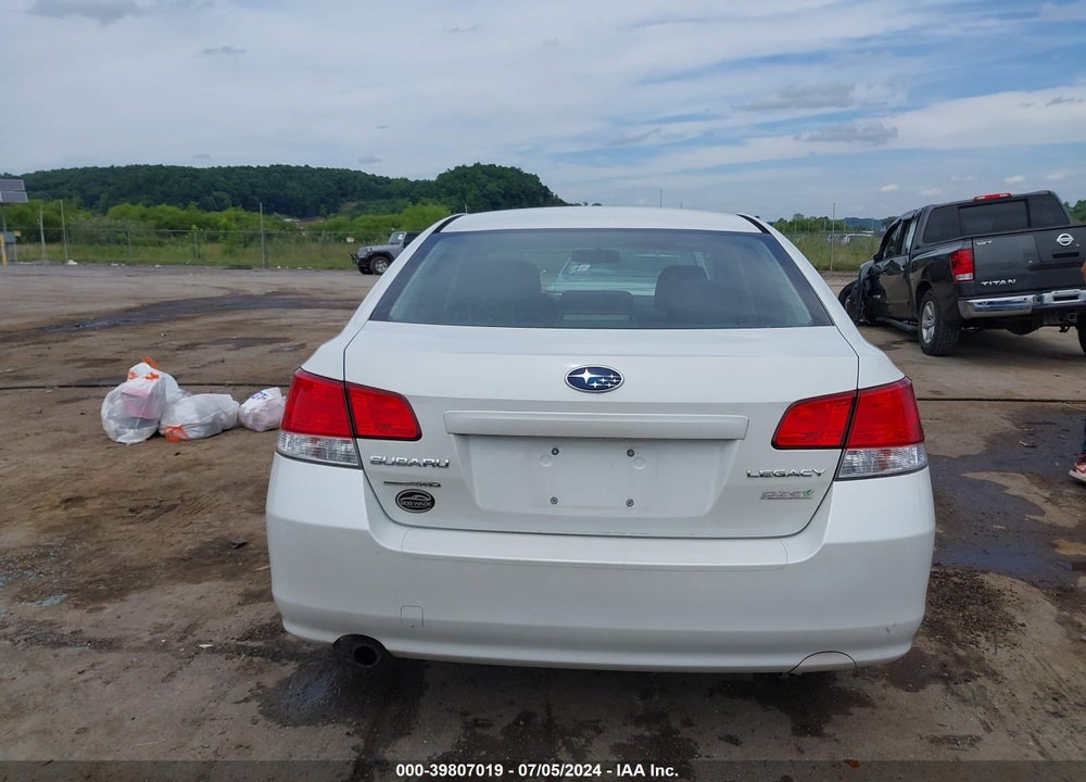 2013 SUBARU LEGACY VIN: 4S3BMBG66D3035231