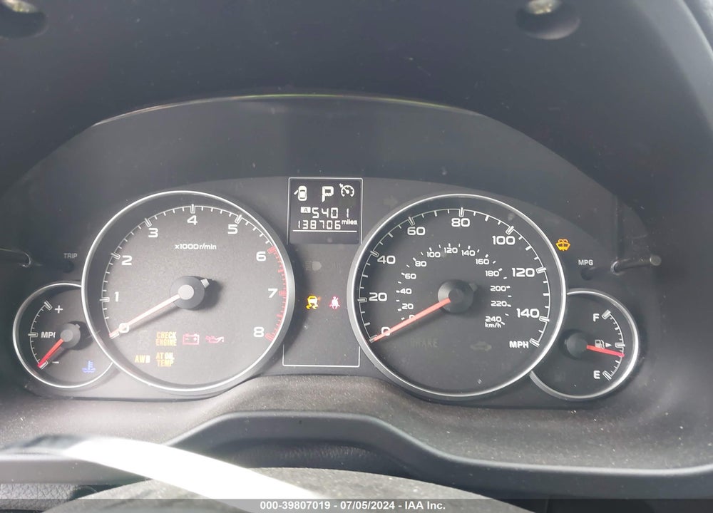 2013 SUBARU LEGACY VIN: 4S3BMBG66D3035231
