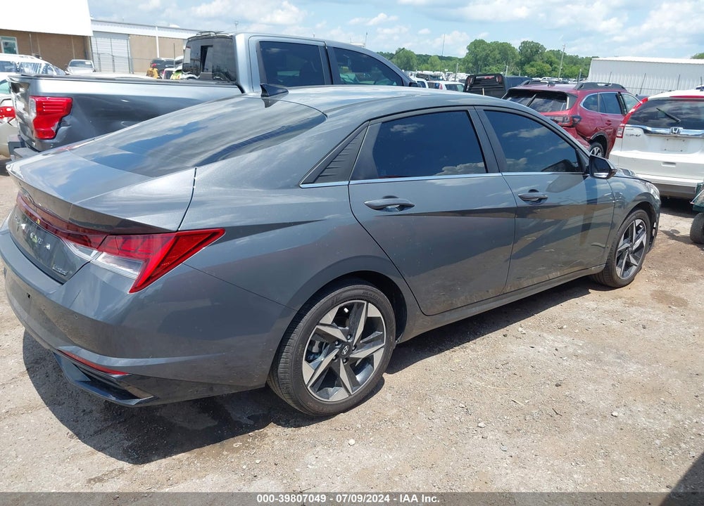 2023 HYUNDAI ELANTRA LIMITED VIN: KMHLP4AG2PU571791