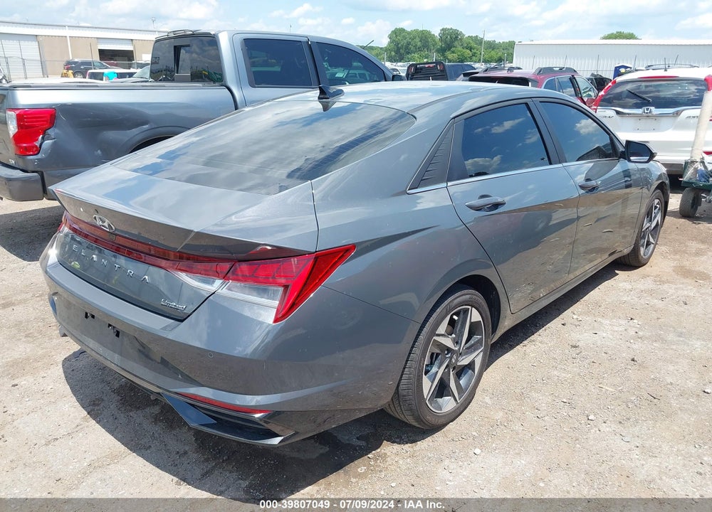 2023 HYUNDAI ELANTRA LIMITED VIN: KMHLP4AG2PU571791