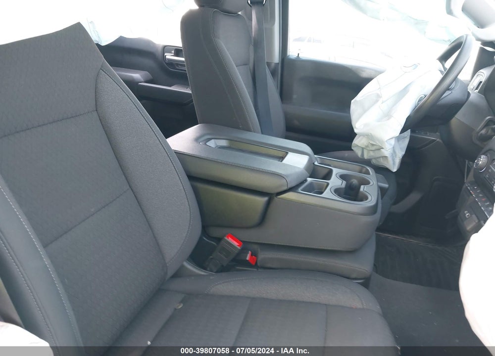 2024 CHEVROLET SILVERADO 1500 2WD SHORT BED CUSTOM VIN: 1GCPABEK6RZ260283