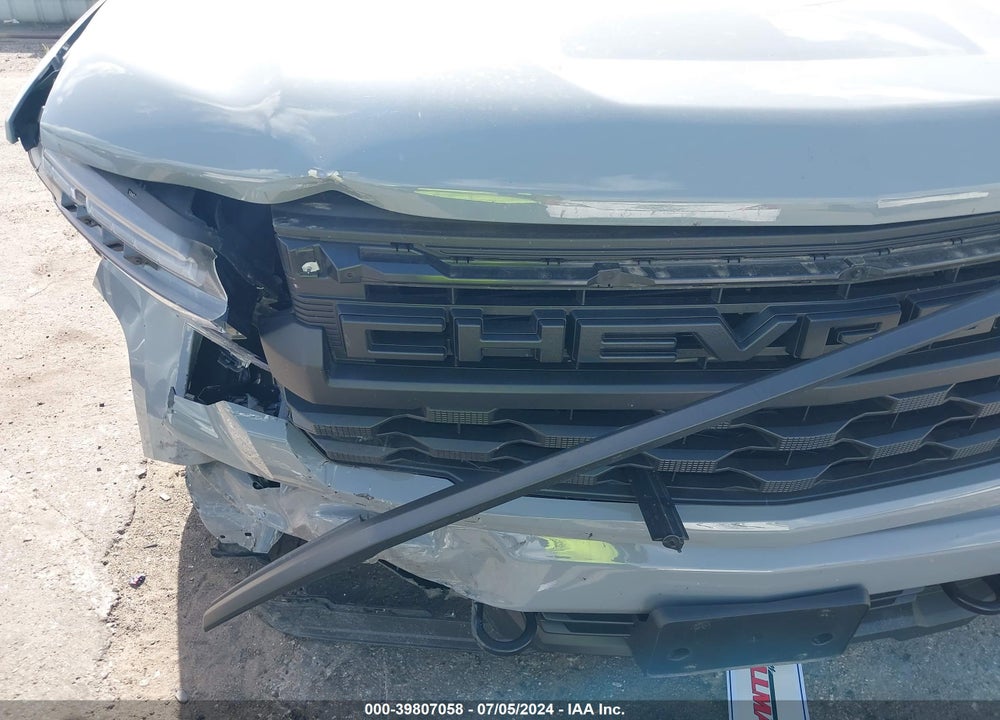 2024 CHEVROLET SILVERADO 1500 2WD SHORT BED CUSTOM VIN: 1GCPABEK6RZ260283