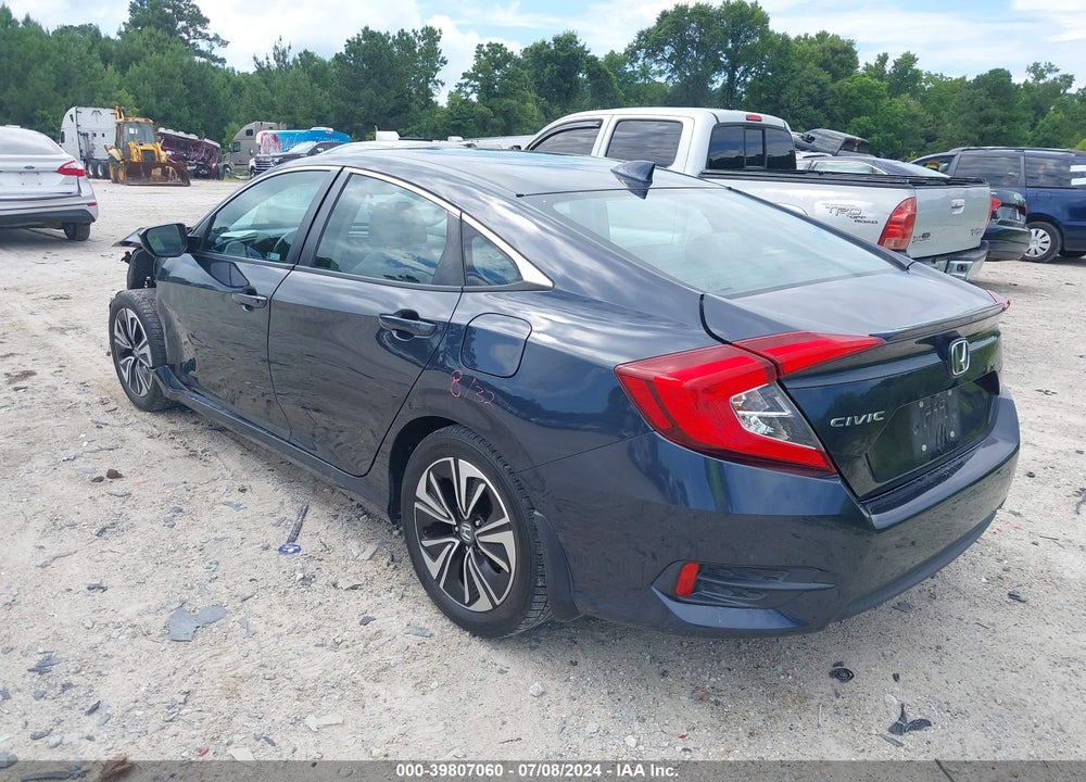 2018 HONDA CIVIC EX-T VIN: 2HGFC1E38JH646296