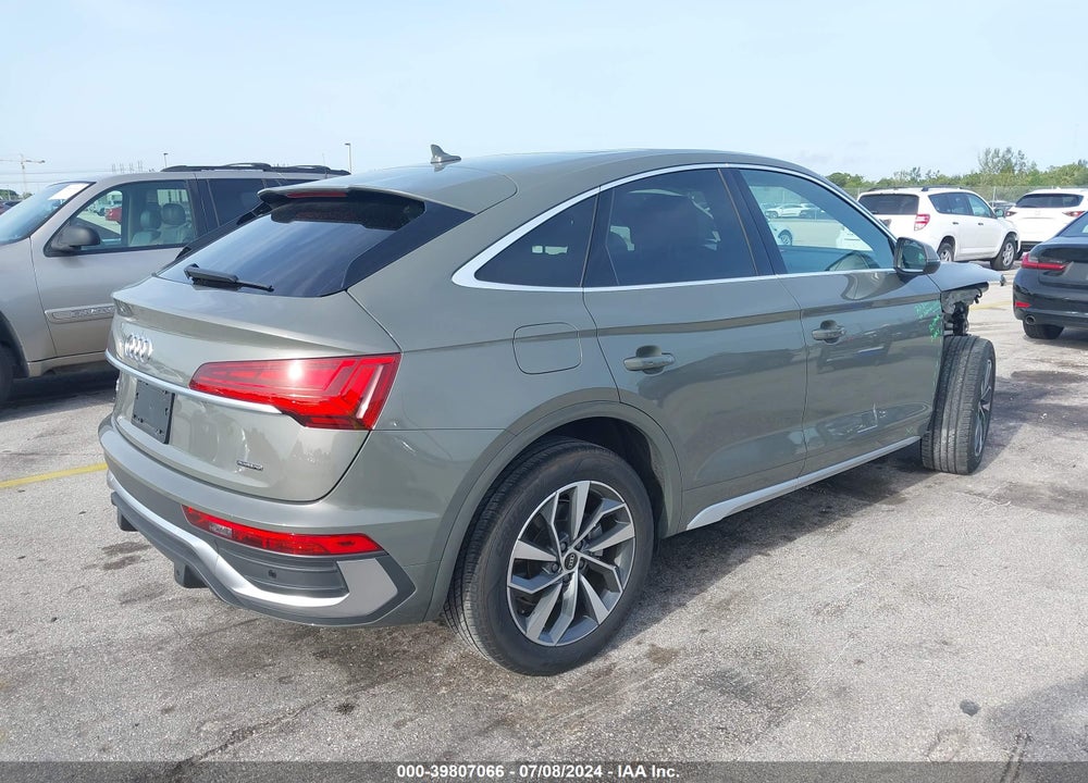 2023 AUDI Q5 SPORTBACK PREMIUM 45 TFSI S LINE QUATTRO S TRONIC VIN: WA14AAFY4P2009942
