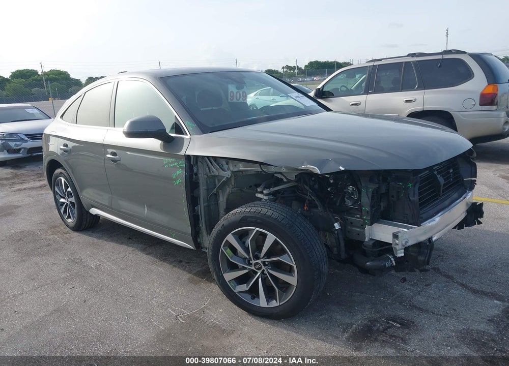 2023 AUDI Q5 SPORTBACK PREMIUM 45 TFSI S LINE QUATTRO S TRONIC VIN: WA14AAFY4P2009942