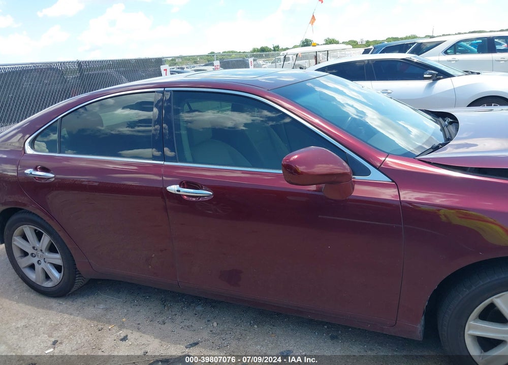 2007 LEXUS ES 350 VIN: JTHBJ46G072129435