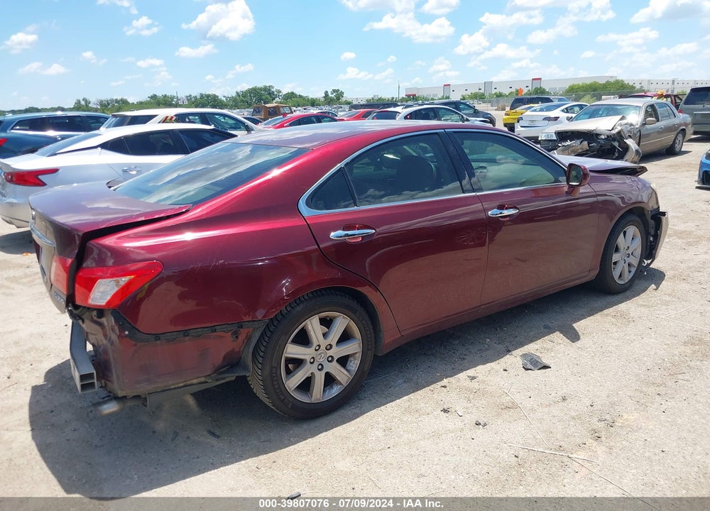 2007 LEXUS ES 350 VIN: JTHBJ46G072129435