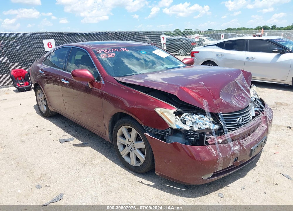 2007 LEXUS ES 350 VIN: JTHBJ46G072129435