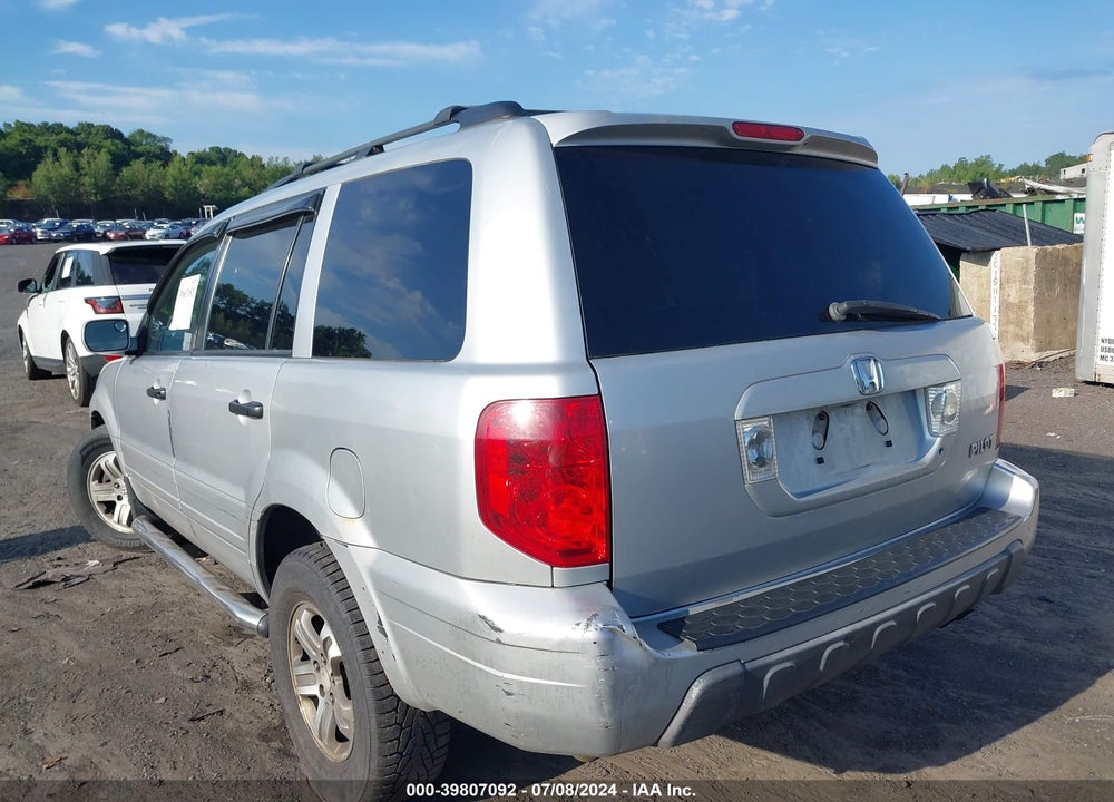 2003 HONDA PILOT EX-L VIN: 2HKYF18613H584237
