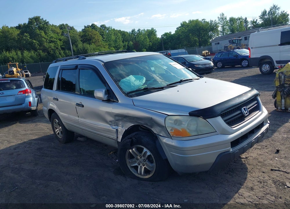 2003 HONDA PILOT EX-L VIN: 2HKYF18613H584237