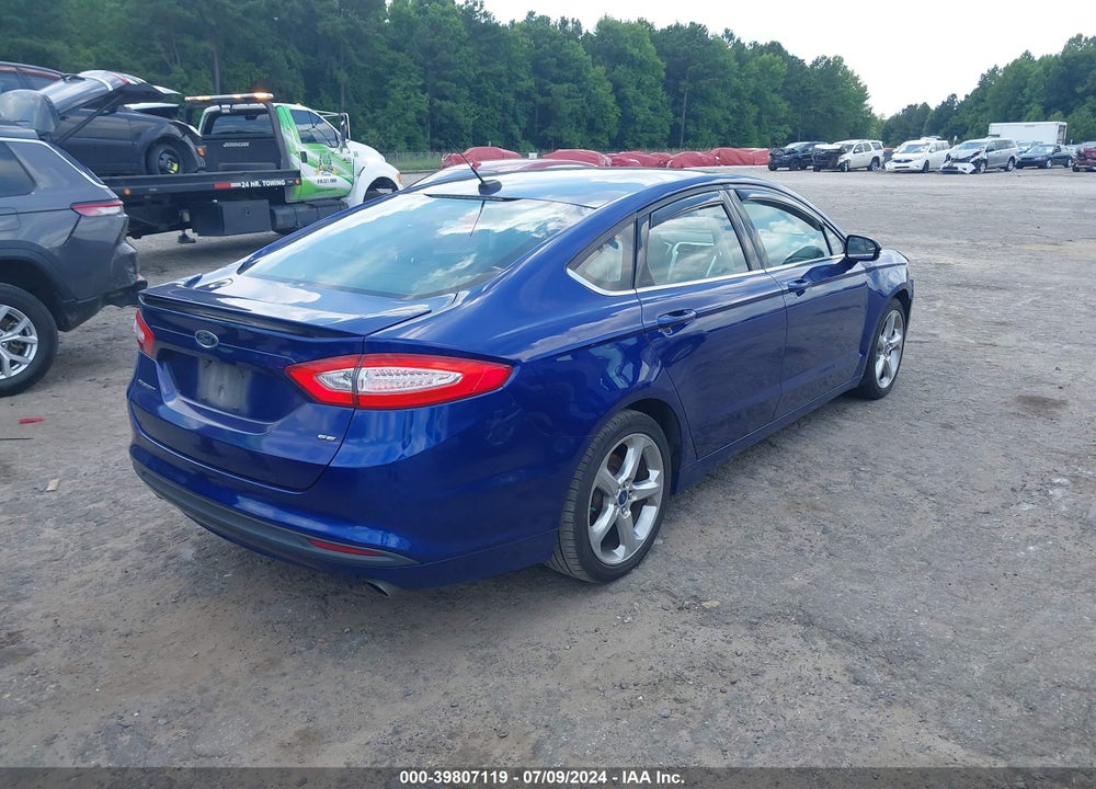 2015 FORD FUSION SE VIN: 3FA6P0H77FR288136
