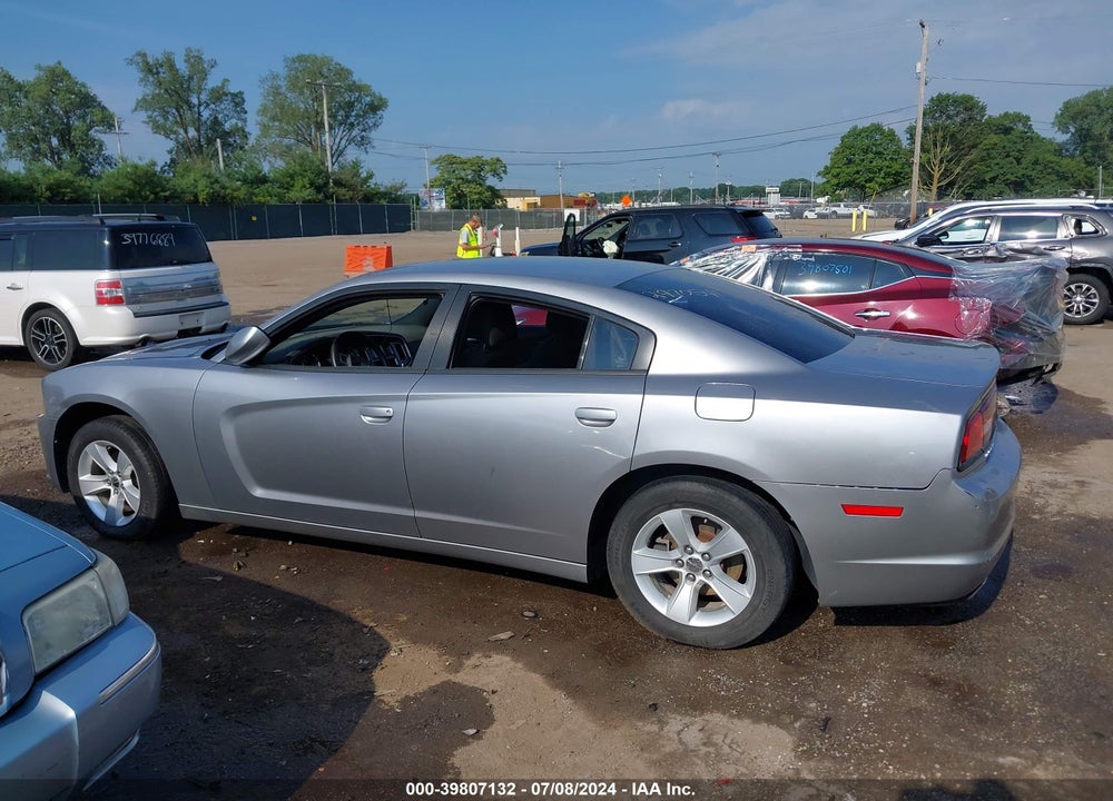 2013 DODGE CHARGER SE VIN: 2C3CDXBG9DH636443