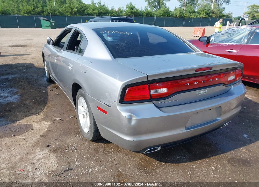 2013 DODGE CHARGER SE VIN: 2C3CDXBG9DH636443