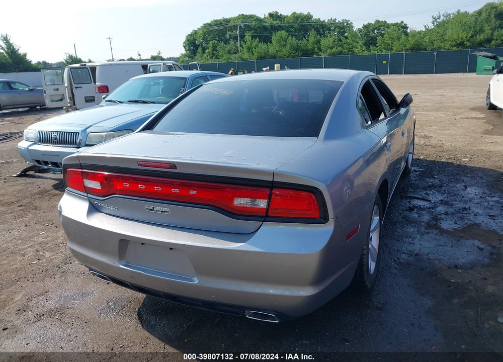 2013 DODGE CHARGER SE VIN: 2C3CDXBG9DH636443