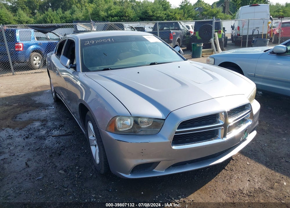 2013 DODGE CHARGER SE VIN: 2C3CDXBG9DH636443