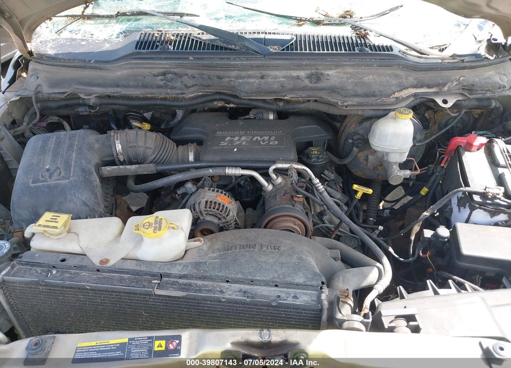 2004 DODGE RAM 2500 SLT/LARAMIE VIN: 1D7KU28D54J286398