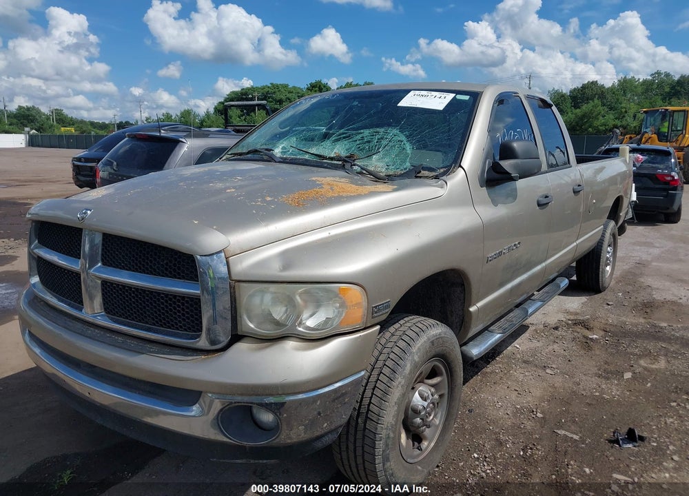 2004 DODGE RAM 2500 SLT/LARAMIE VIN: 1D7KU28D54J286398