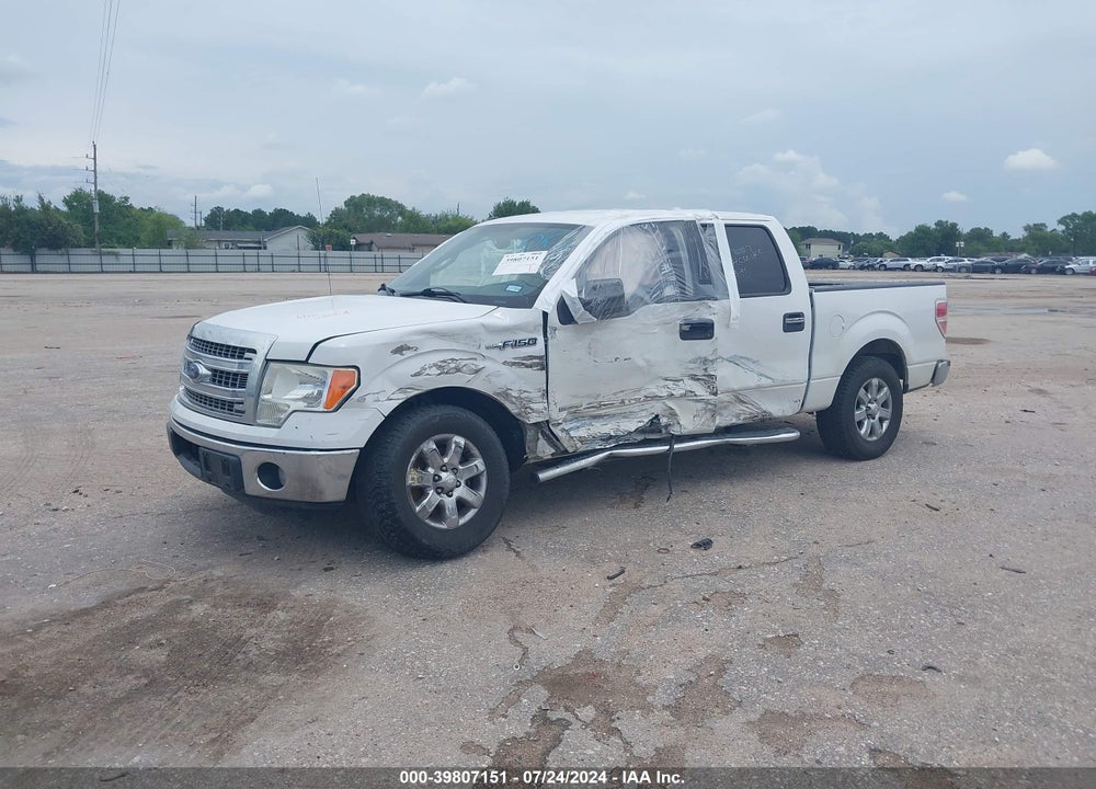 2013 FORD F-150 XLT VIN: 1FTFW1CT7DKD46416