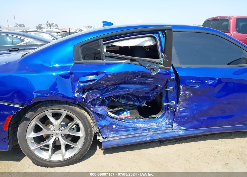 2022 DODGE CHARGER GT RWD VIN: 2C3CDXHG7NH107100