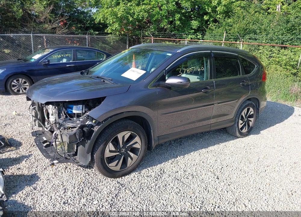 2015 HONDA CR-V TOURING VIN: 5J6RM4H95FL000227