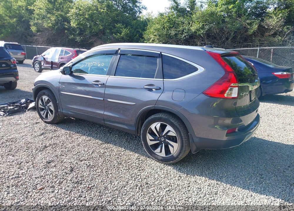 2015 HONDA CR-V TOURING VIN: 5J6RM4H95FL000227