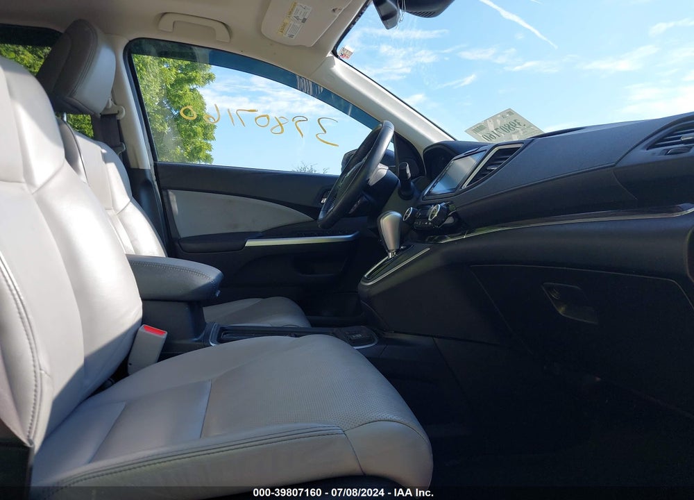2015 HONDA CR-V TOURING VIN: 5J6RM4H95FL000227