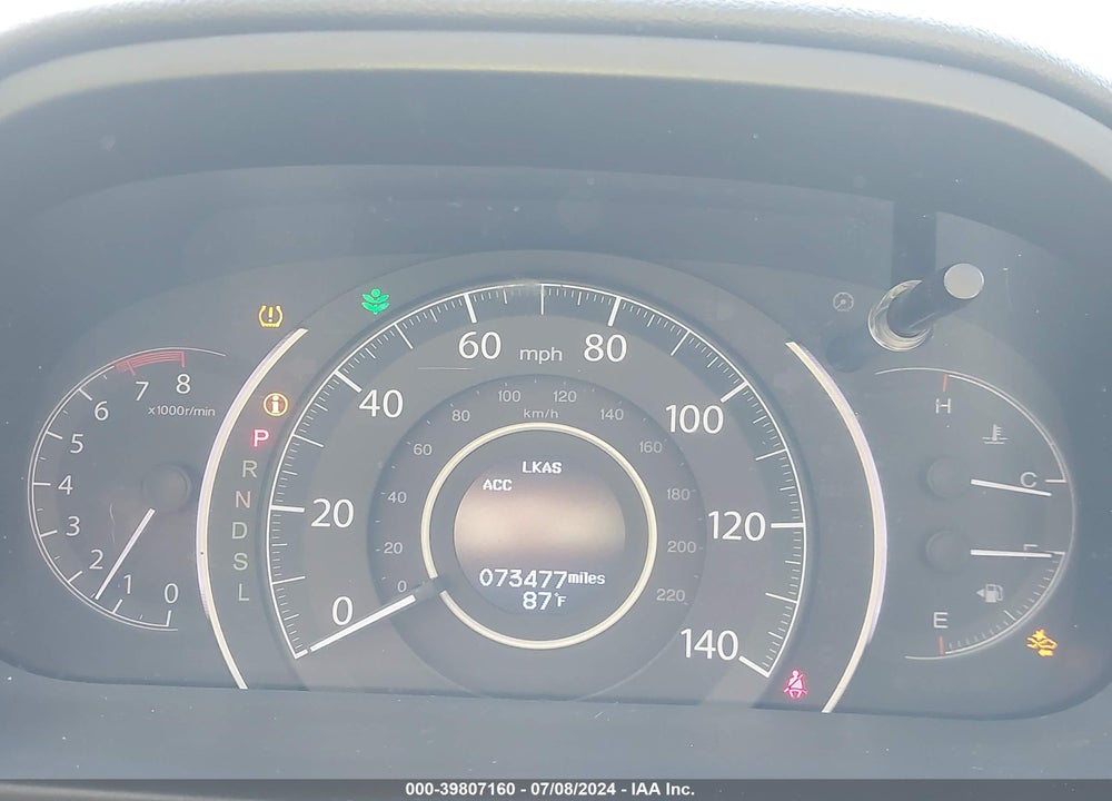 2015 HONDA CR-V TOURING VIN: 5J6RM4H95FL000227