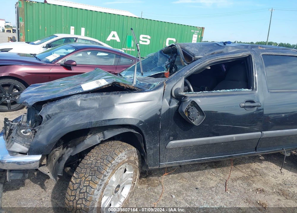 2008 CHEVROLET COLORADO LT VIN: 1GCDT33E888186529