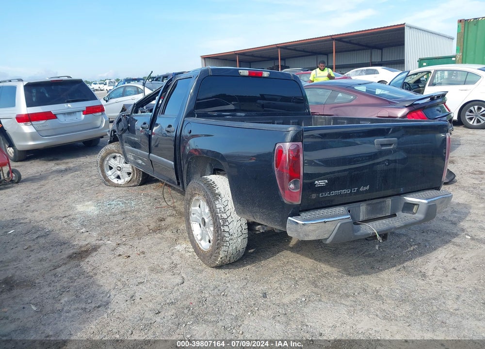2008 CHEVROLET COLORADO LT VIN: 1GCDT33E888186529
