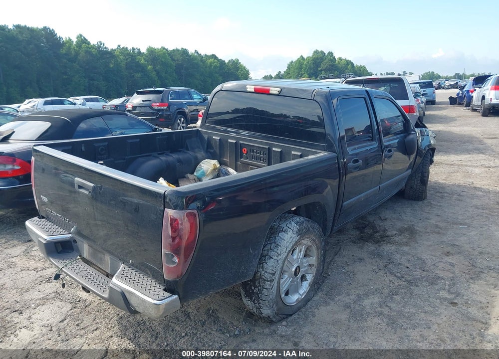2008 CHEVROLET COLORADO LT VIN: 1GCDT33E888186529