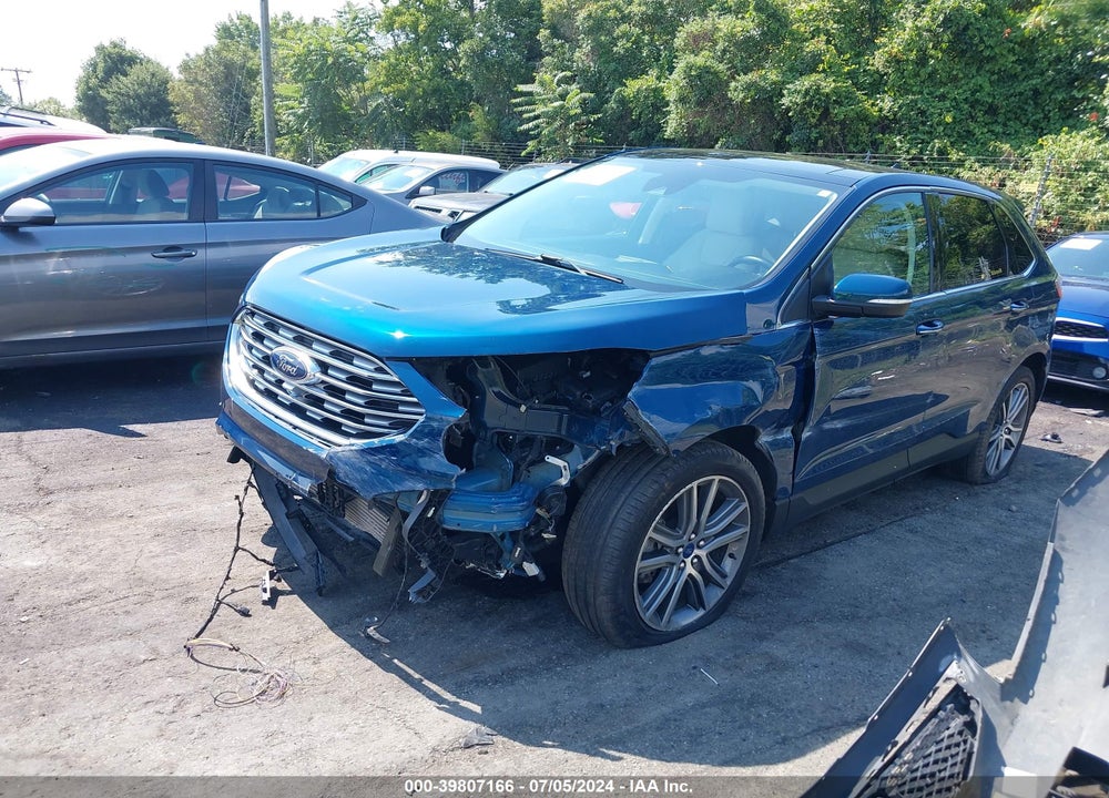 2020 FORD EDGE TITANIUM VIN: 2FMPK4K93LBB37959