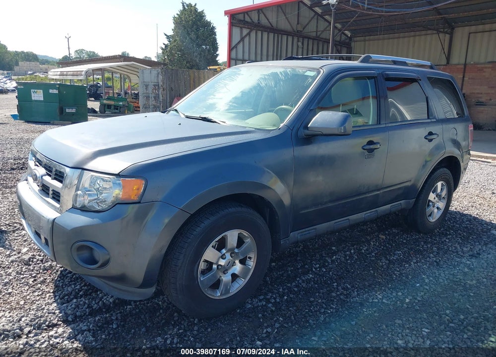 2012 FORD ESCAPE LIMITED VIN: 1FMCU9EG8CKA81300