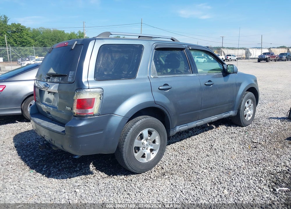 2012 FORD ESCAPE LIMITED VIN: 1FMCU9EG8CKA81300