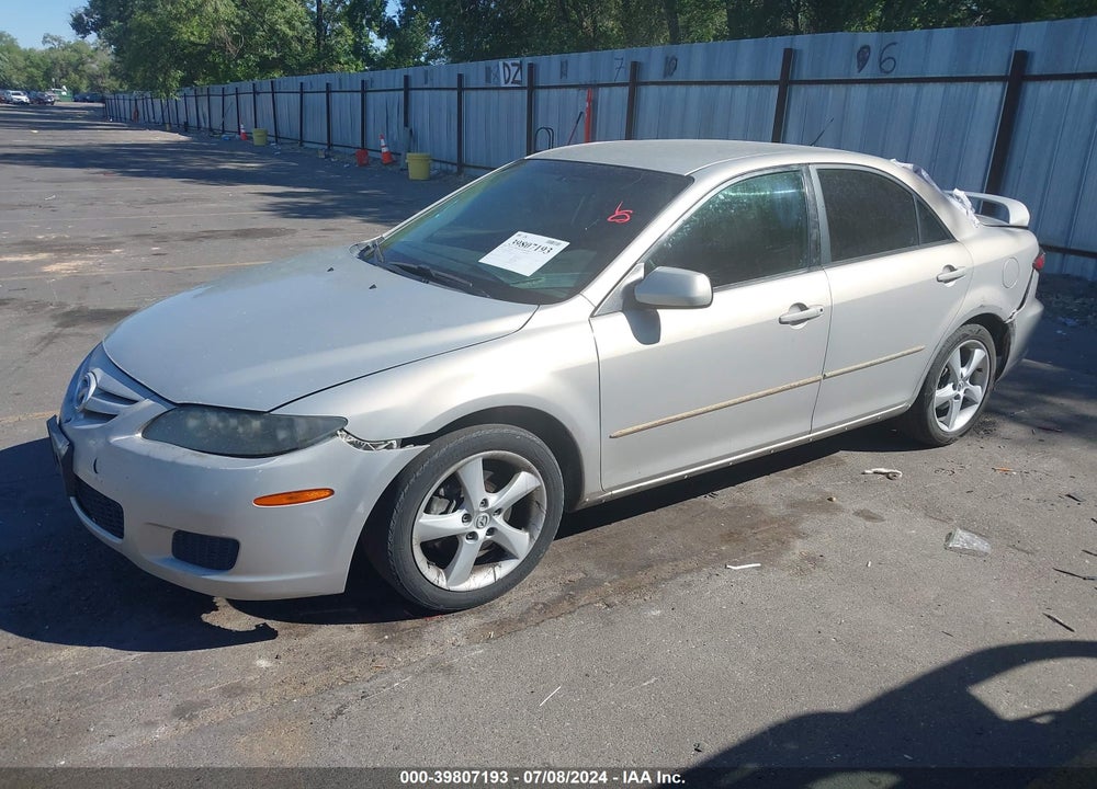 2008 MAZDA 6 I SPORT VE VIN: 1YVHP80C085M48349