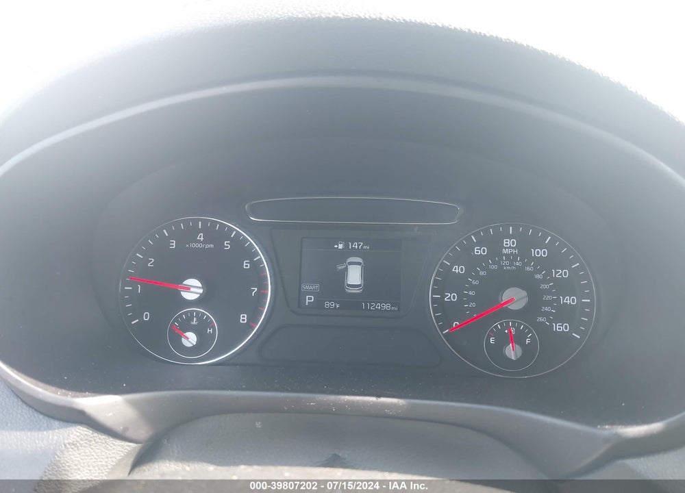 2019 KIA SORENTO 3.3L LX VIN: 5XYPG4A56KG556600