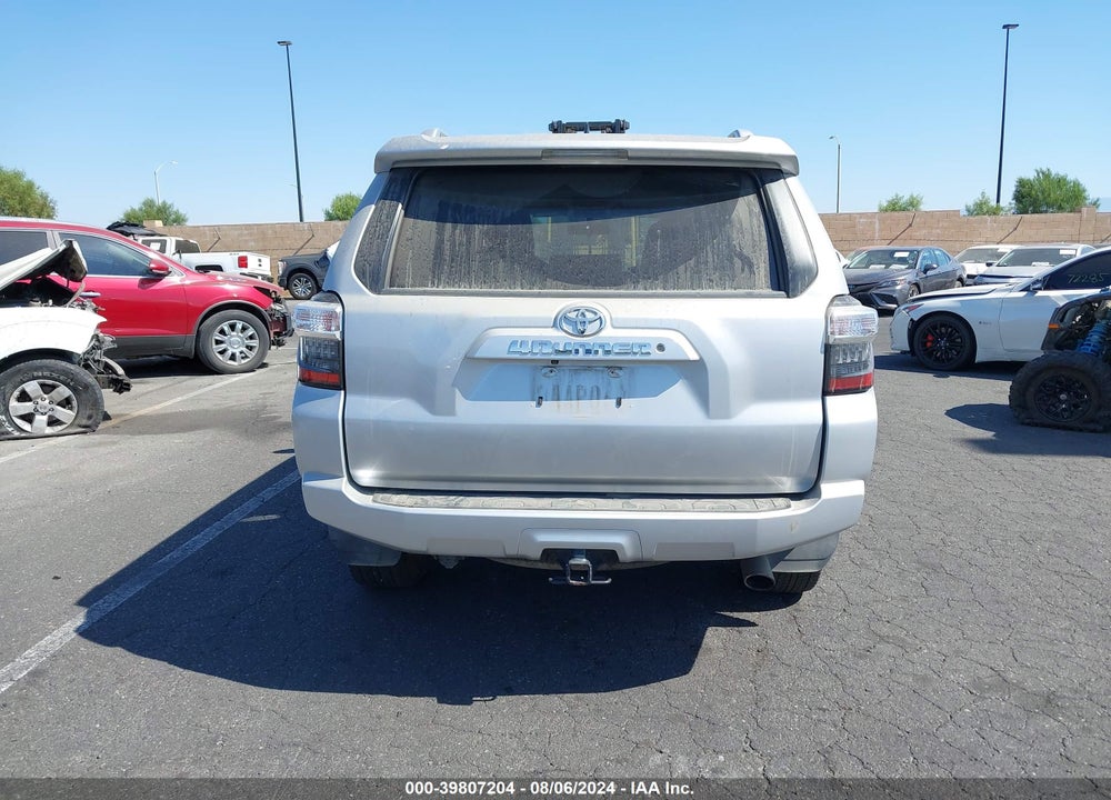 2017 TOYOTA 4RUNNER SR5 VIN: JTEBU5JR1H5455943