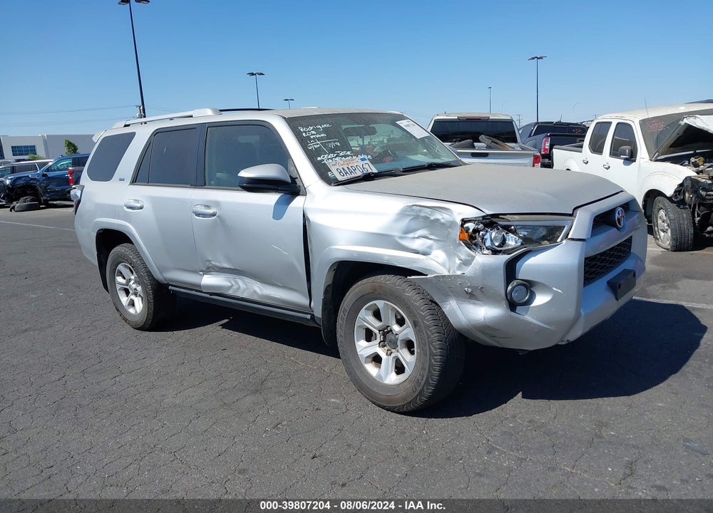 2017 TOYOTA 4RUNNER SR5 VIN: JTEBU5JR1H5455943