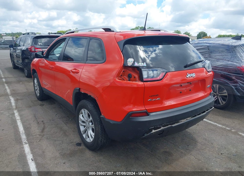 2021 JEEP CHEROKEE LATITUDE 4X4 VIN: 1C4PJMCB2MD151744