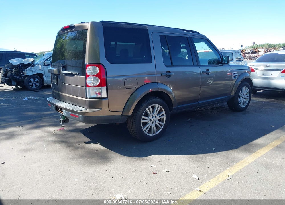 2010 LAND ROVER LR4 VIN: SALAK2D44AA514817
