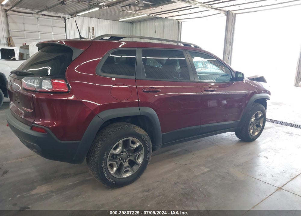 2019 JEEP CHEROKEE TRAILHAWK 4X4 VIN: 1C4PJMBX4KD483694