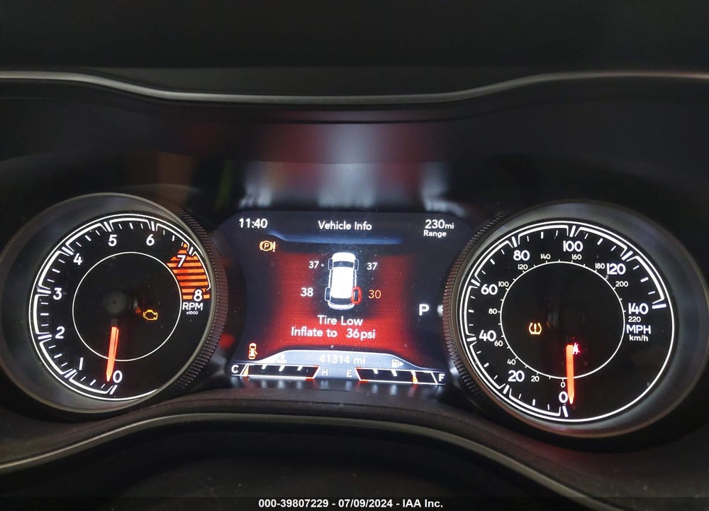 2019 JEEP CHEROKEE TRAILHAWK 4X4 VIN: 1C4PJMBX4KD483694