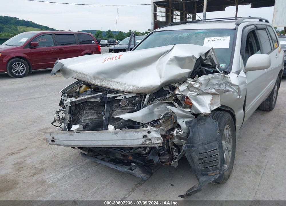 2007 TOYOTA HIGHLANDER V6 VIN: JTEEP21A770228992