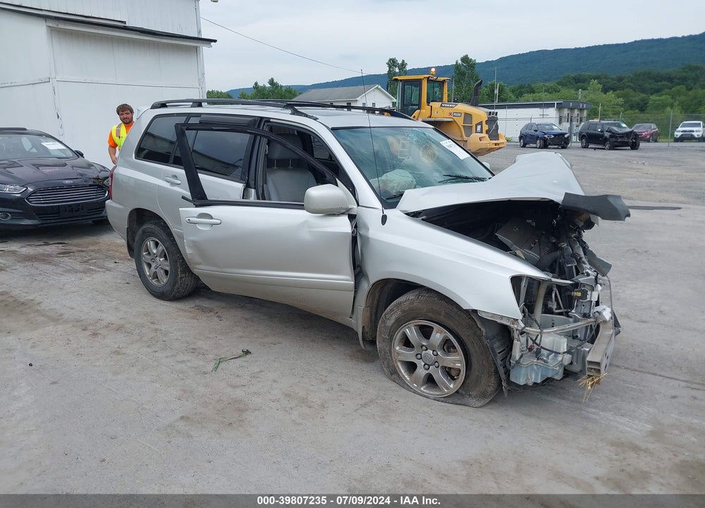 2007 TOYOTA HIGHLANDER V6 VIN: JTEEP21A770228992