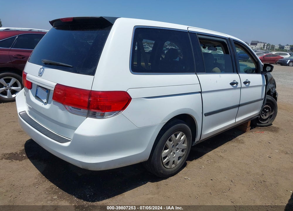 2009 HONDA ODYSSEY LX VIN: 5FNRL38219B046165