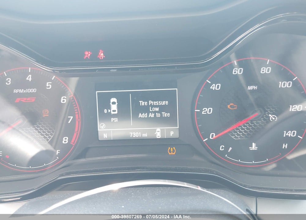 2024 CHEVROLET TRAX FWD 1RS VIN: KL77LGE29RC183934