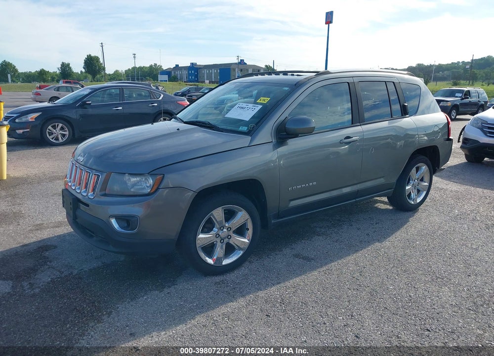 2014 JEEP COMPASS VIN: 1C4NJDCB7ED509350