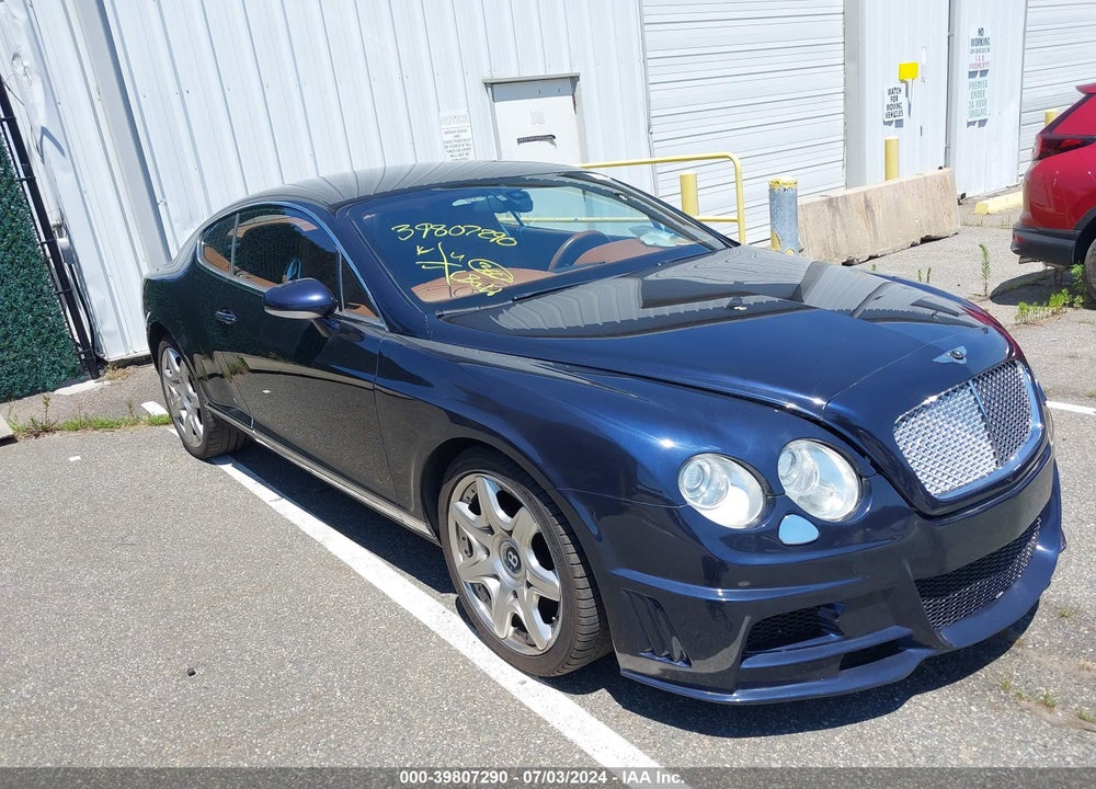 2006 BENTLEY CONTINENTAL GT VIN: SCBCR63W96C030422