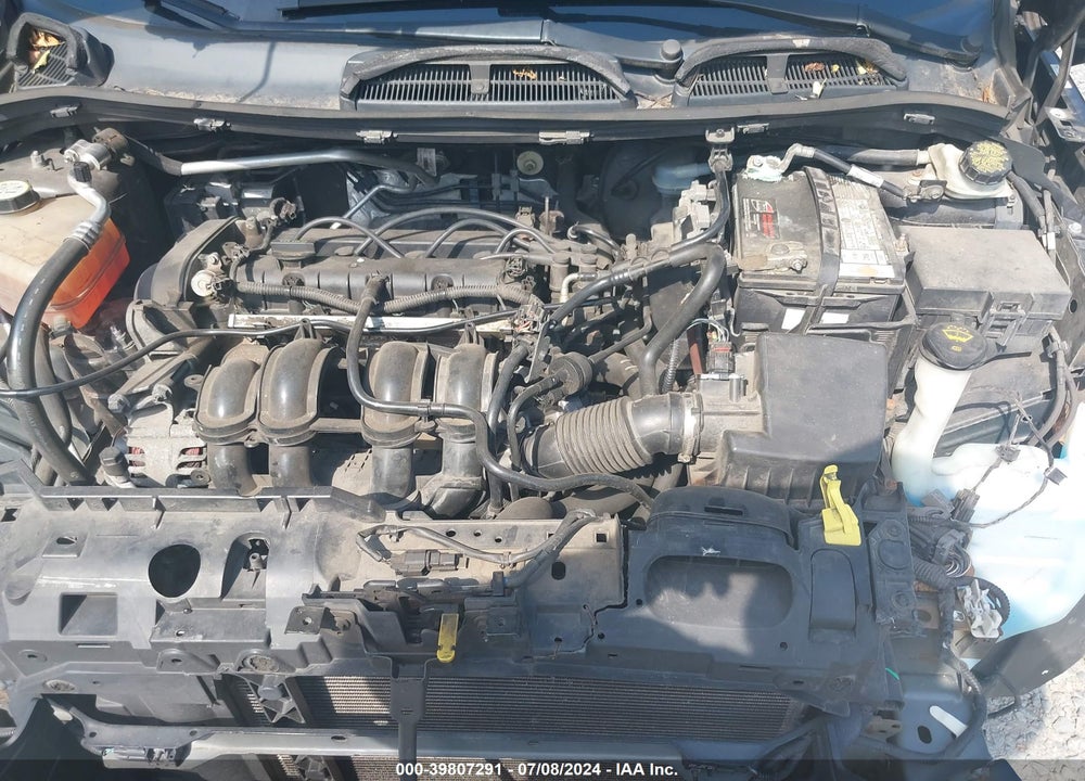 2013 FORD FIESTA SE VIN: 3FADP4EJ2DM182847